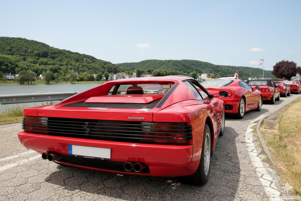 Rhein-Tour 10 Jahre red-on-tour